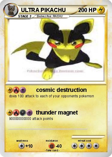 Pokemon ULTRA PIKACHU