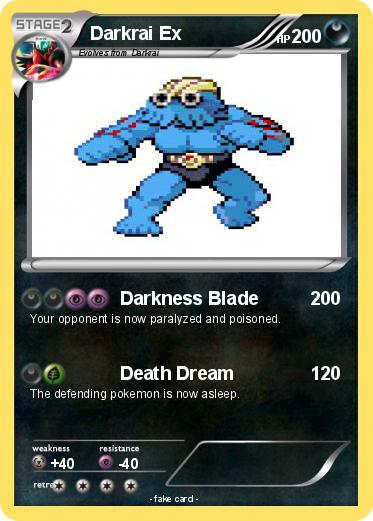 Pokemon Darkrai Ex
