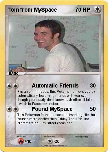 Pokemon Tom from MySpace
