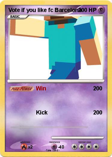 Pokemon Vote if you like fc Barcelona