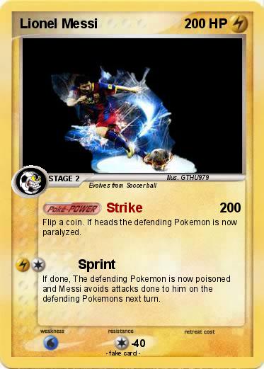 Pokemon Lionel Messi