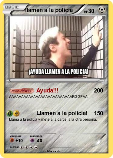 Pokemon llamen a la policia