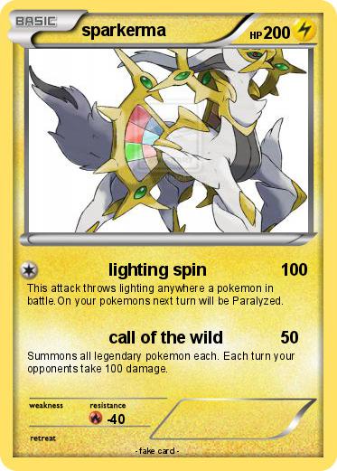 Pokemon sparkerma