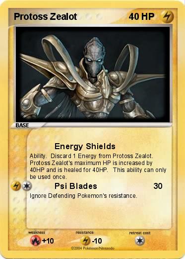 Pokemon Protoss Zealot