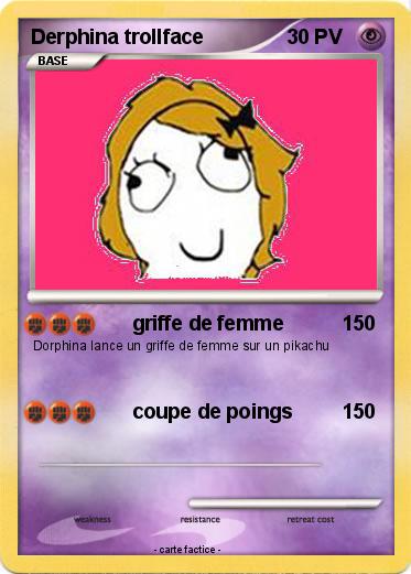 Pokemon Derphina trollface