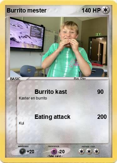 Pokemon Burrito mester