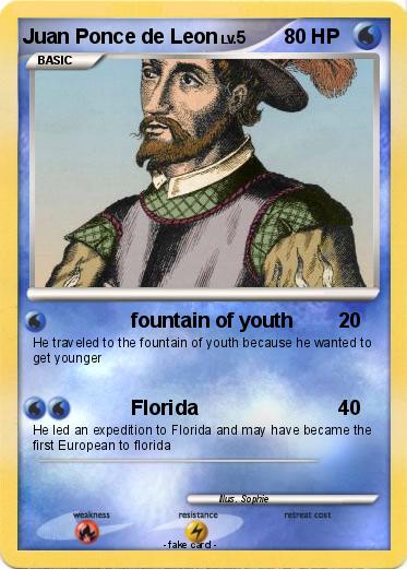 Pokemon Juan Ponce de Leon