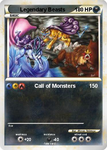 Pokemon Legendary Beasts