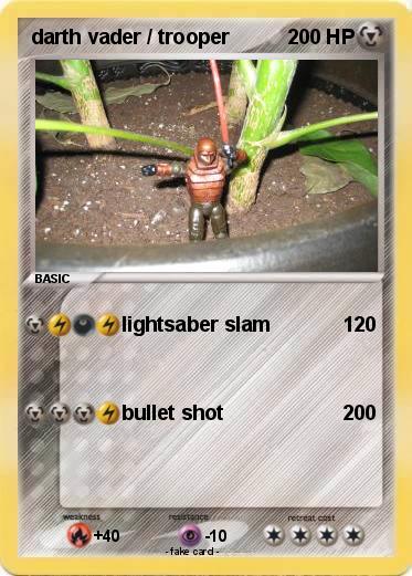 Pokemon darth vader / trooper