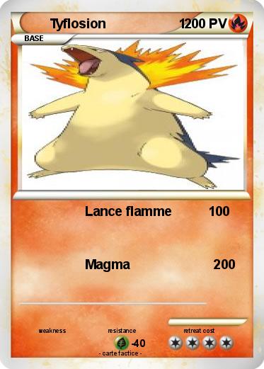 Pokemon Tyflosion                    1