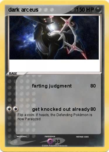 Pokemon dark arceus