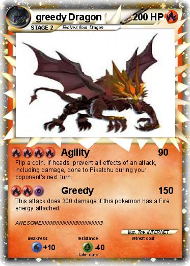 Pokemon greedy Dragon