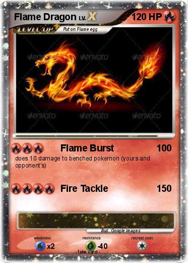 Pokemon Flame Dragon