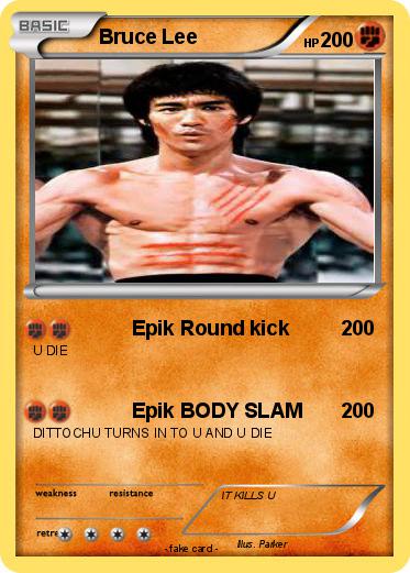 Pokemon Bruce Lee