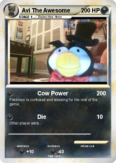 Pokemon Avi The Awesome