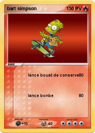 Pokemon bart simpson