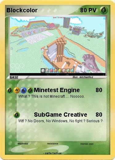 Pokemon Blockcolor