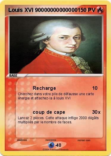 Pokemon Louis XVI 90000000000000