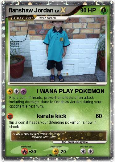 Pokemon flanshaw Jordan