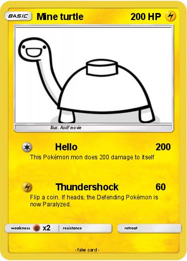Pokemon Mine turtle