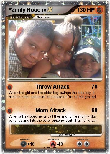 Pokemon Family Hood
