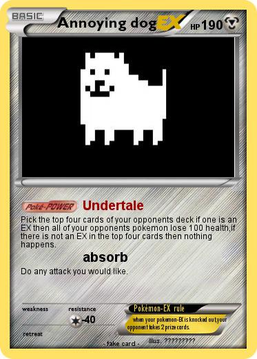 Pokemon Annoying dog