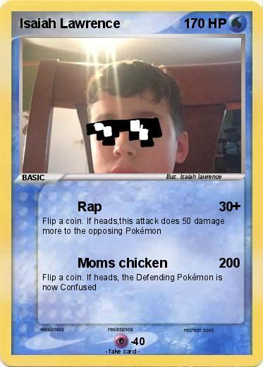 Pokemon Isaiah Lawrence