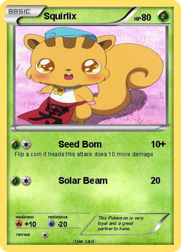 Pokemon Squirlix