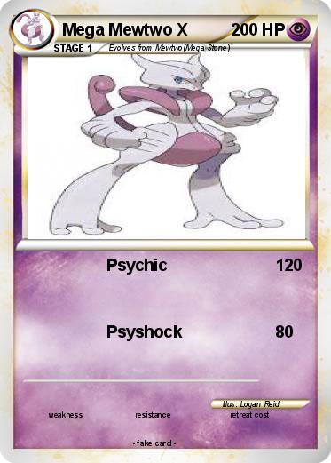 Pokemon Mega Mewtwo X