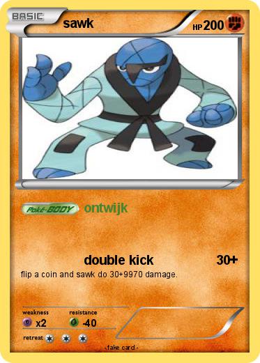 Pokemon sawk