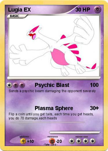 Pokemon Lugia EX