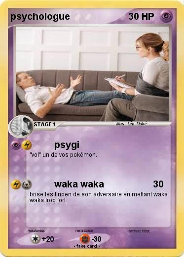 Pokemon psychologue