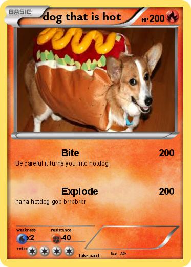 Pokemon dog that is hot