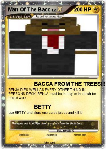 Pokemon Man Of The Bacc