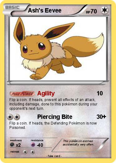 Pokemon Ash's Eevee