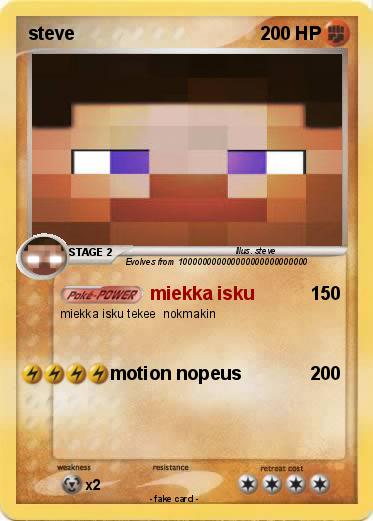 Pokemon steve