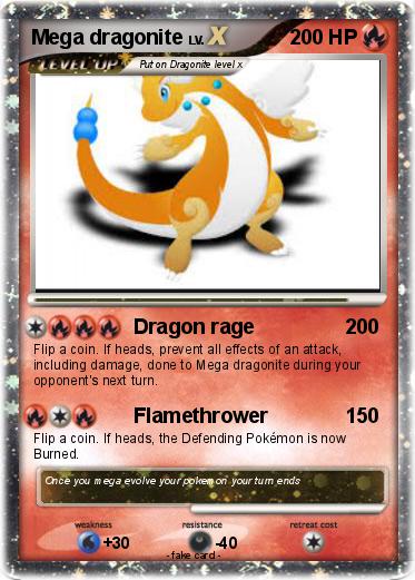 Pokemon Mega dragonite