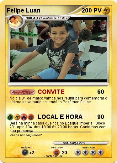 Pokemon Felipe Luan