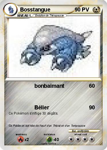 Pokemon Bosstangue