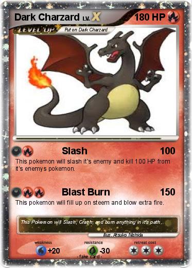 Pokemon Dark Charzard