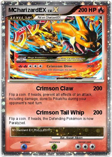 Pokemon MCharizardEX