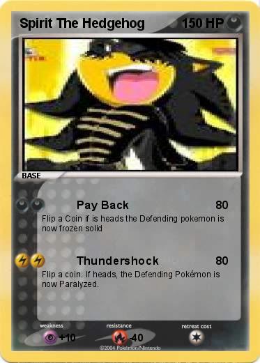 Pokemon Spirit The Hedgehog