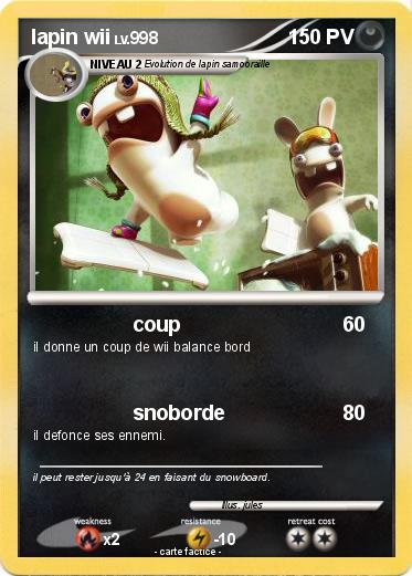 Pokemon lapin wii