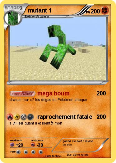 Pokemon mutant 1