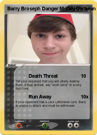 Pokemon Barry Broseph Danger Money Cartman Splifford