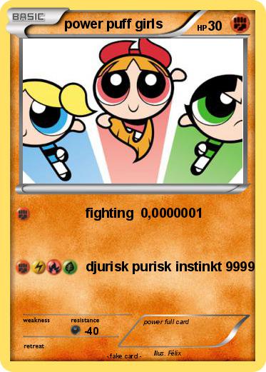 Pokemon power puff girls