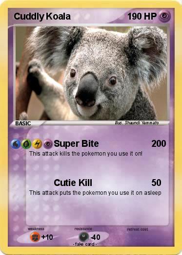 Pokemon Cuddly Koala