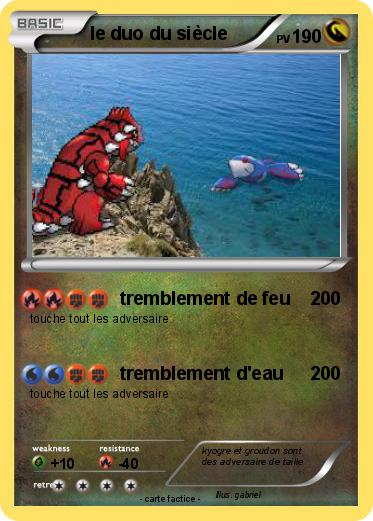 Pokemon le duo du siècle