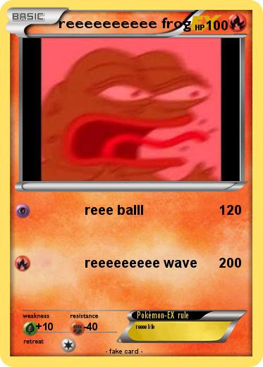 Pokemon reeeeeeeeee frog