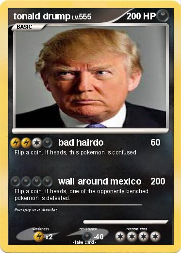 Pokemon tonald drump